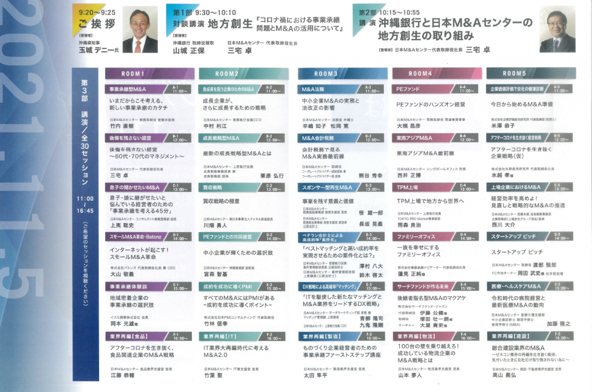 SDGs　事業承継・M＆Aカンファレンス2021画像２